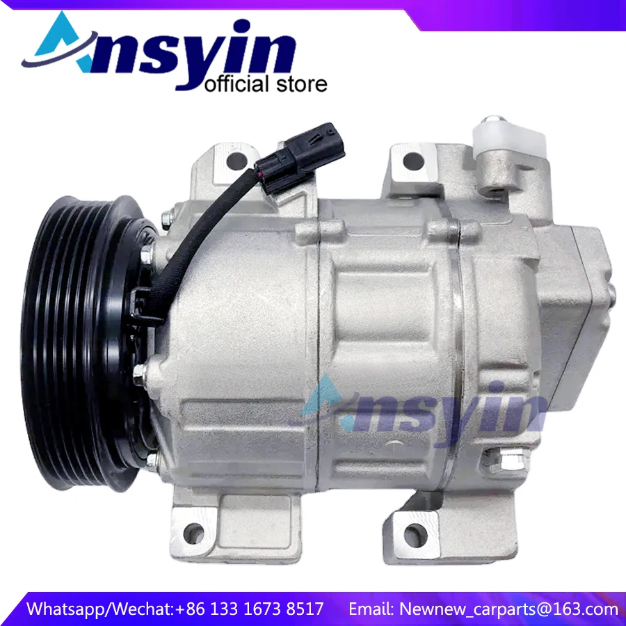 For Nissan Altima Sentra L4 2.5L 2007-2012 DCS171C AC Compressor 6PK 12V 92600JA00A 92600ZN40B 92600ZX50A 92600ZE90B Z0005023C