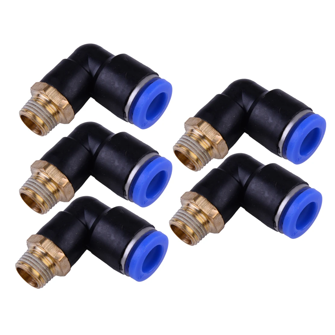 

10Pcs Elbow Tire Tyre Changer Air Valve Connector Fitting Adapter 90 Degree New