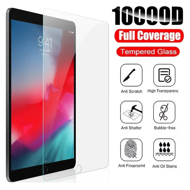 Tempered Glass Screen Protector for IPad 10th generation 2022 Glass Ipad Air 4 5 10.9 mini 6 5 iPad 10.2 9th 8th 7th Pro 11 12.9