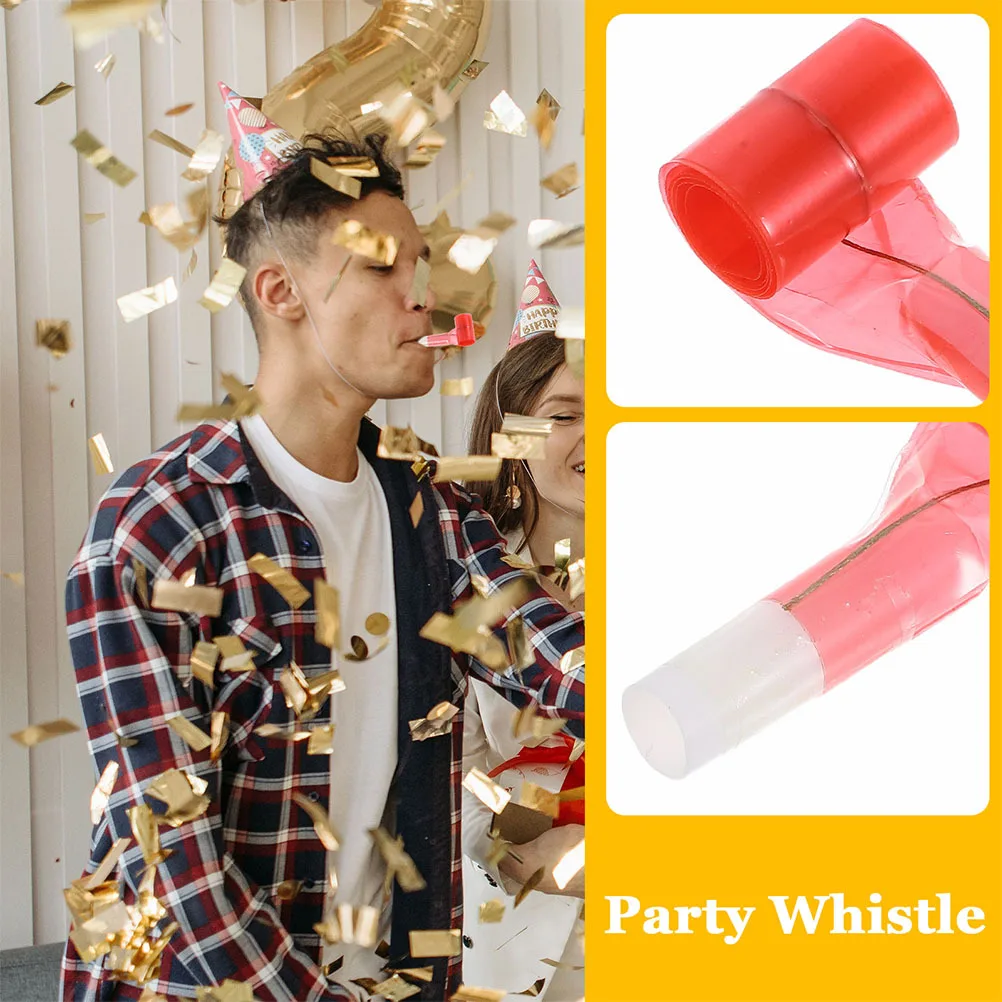 40個入り カエル・トカゲ型 パーティーホイッスル プラスチック製 ノイズメーカー 誕生日 ブローホーン 子供のお祝い ブローホイッスル パーティーグッズ