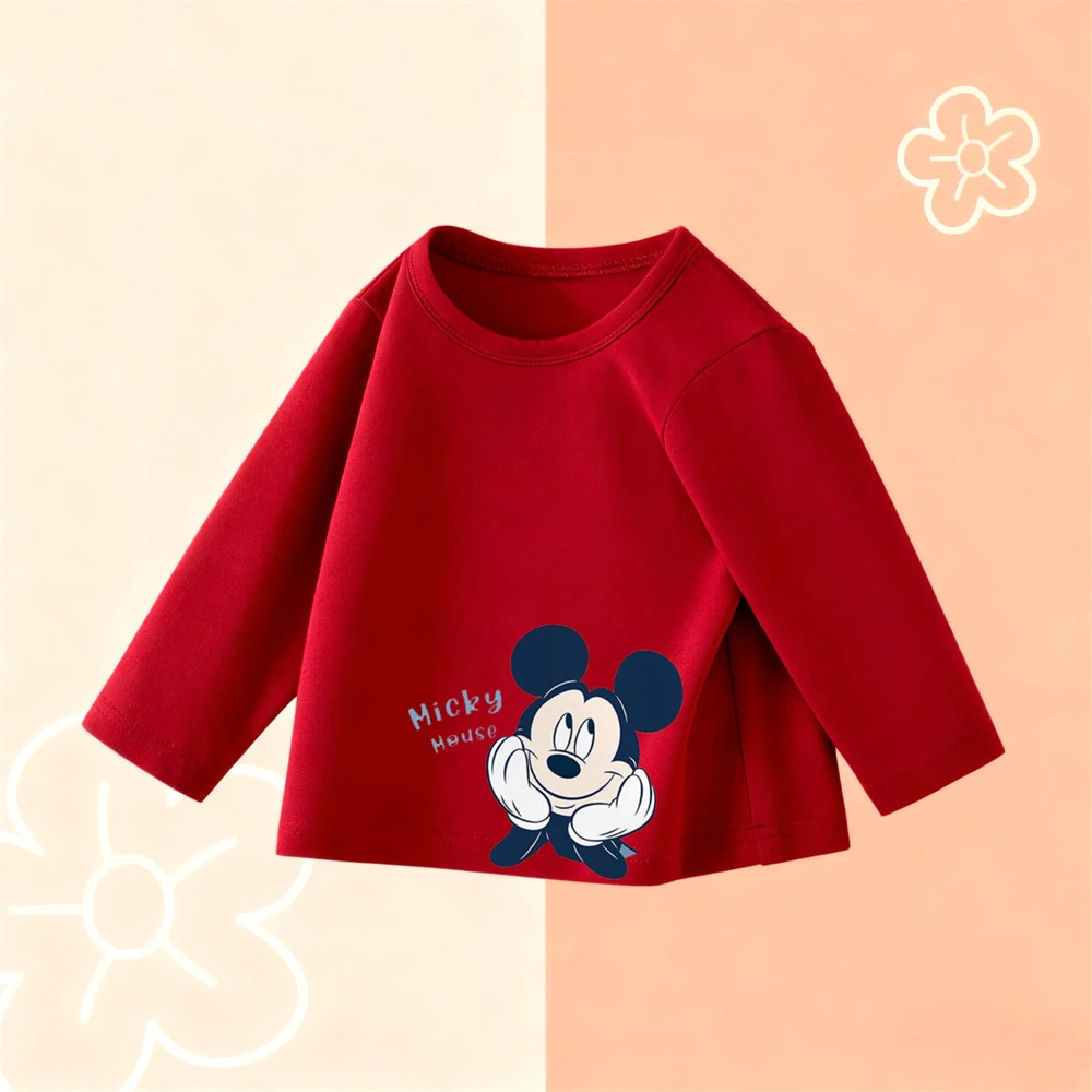 2-6Age الطفل الكرتون تيز تصميم جديد الملابس المطبوعة Crewneck قاعدة قميص لطيف بسيط كل مباراة تي شيرت الطفل الملابس الشعبية