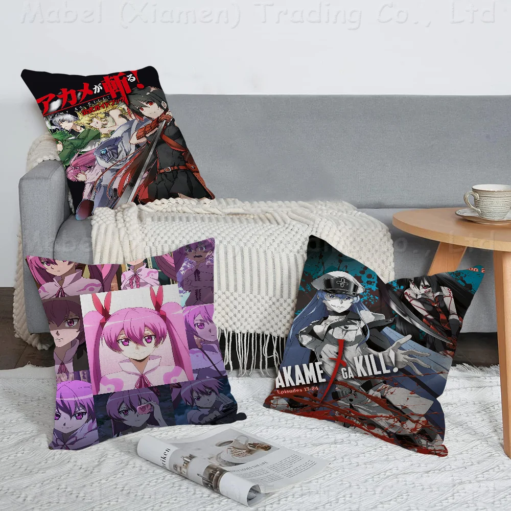 

Japanese Classic Anime Akame Ga Pillow Anime Pillow Sofa Bed Head Pillow Cover Cushion Cover 45x45 Cm Fashion