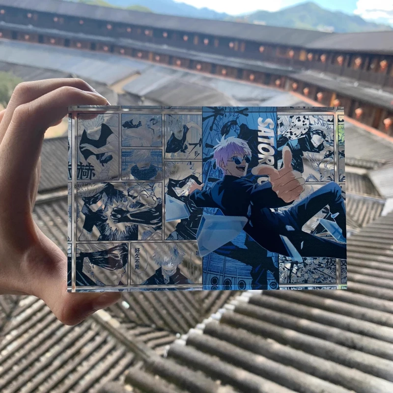 

Jujutsu Kaisen Acrylic Stand Model Plate - Itadori Yuji Satoru Gojo Fushiguro Megumi Anime Figure for Desktop Decoration Gift