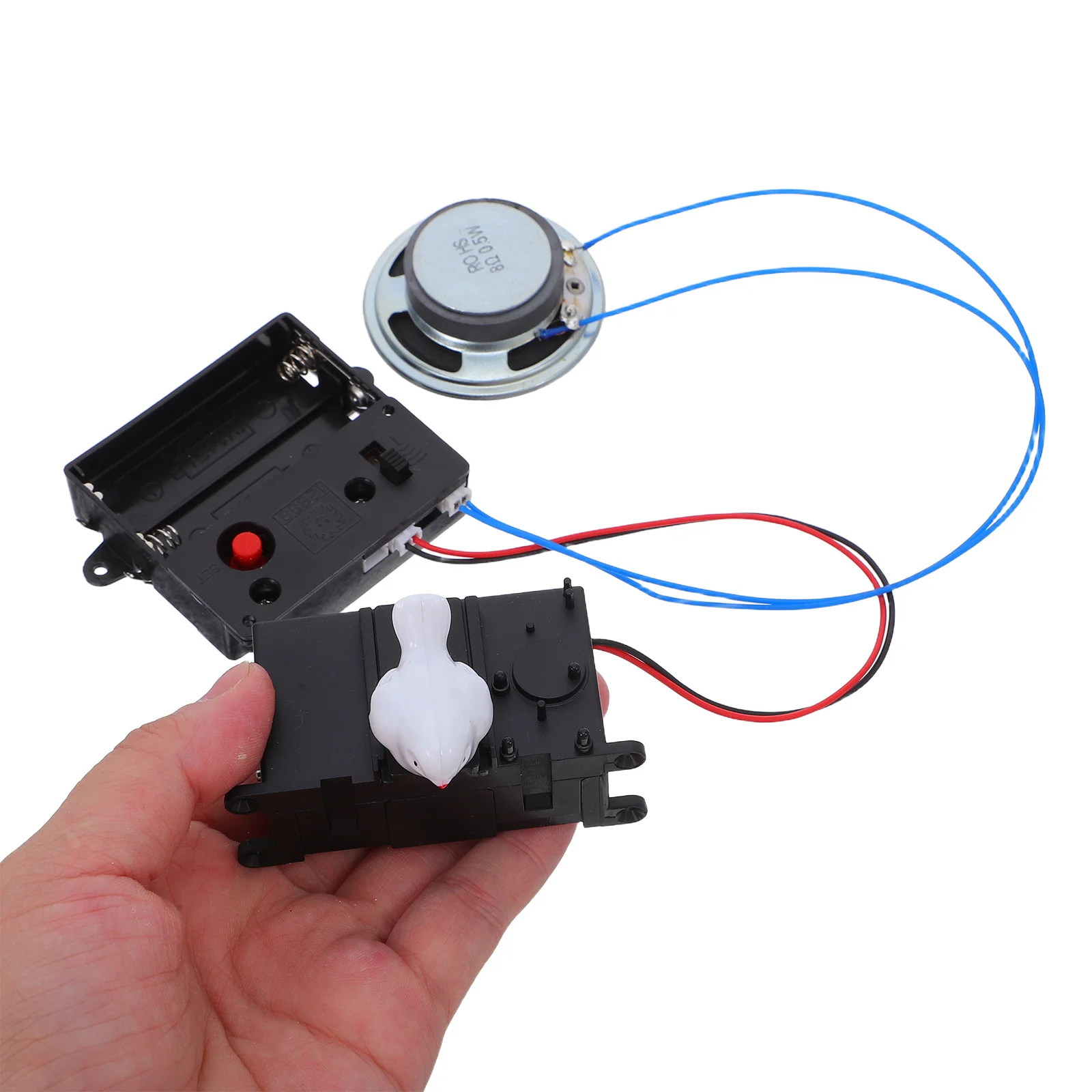 

Cuckoo Clock Parts Low Noise Cuckoo Hourly Chime Mechanism for Peaceful Wall Clock Parts DIY Quartz Chime Repair