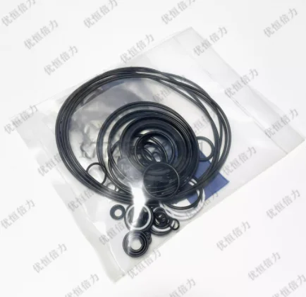 

Для EC210B EC240B EC210D Ремкомплект уплотнений гидравлического насоса EC55 EC60 Комплект сальника основного насоса экскаватора