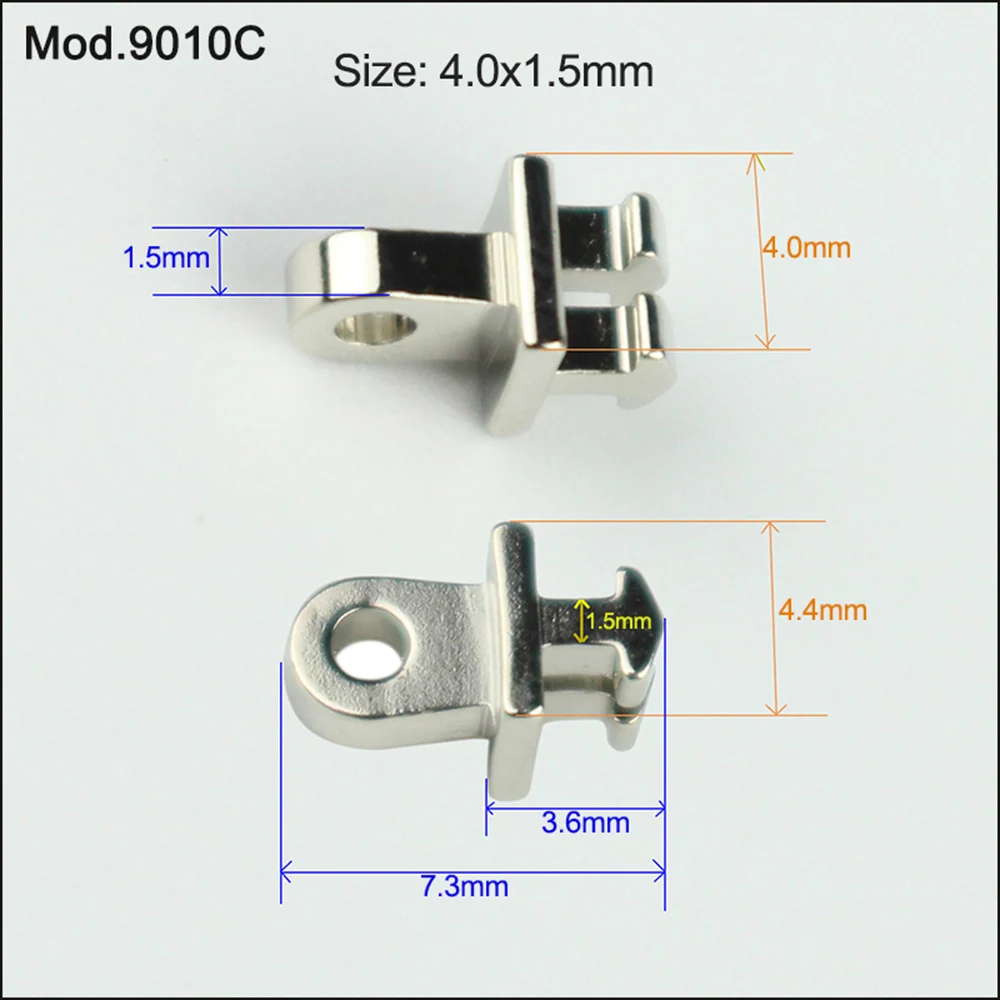 20pcs(10pairs) Plastic Eyeglasses High Nickle Glasses Hinge Replacement End Piece Temple Single Double Tooth Repair Accessory