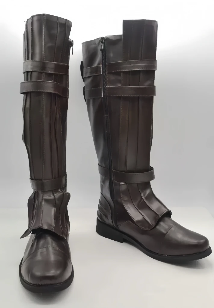 Jedi anakin Cosplay Disguise Boots Black Brown Shoes Halloween Carnival Party Shoes