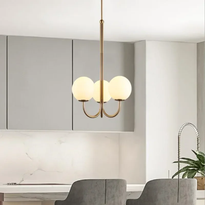 Northern Europe Post Modern Chandelier Restaurant Lamp Art Clothing Store Creative Hotel Coffee Bean Chandelier