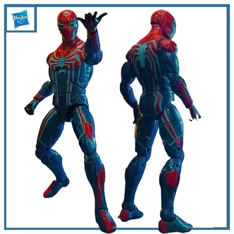 Hasbro Original Marvel Legends Peter Parker Jisu Battle Suit 6 Inches Action Figure Toys for Boys Girls Gift Collectible Model
