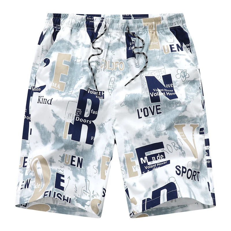 

New Summer Men'S Fashion Trend Comfortable Loose Large Size Casual Pants For Men High Quality Breathable Beach shorts L-6XL
