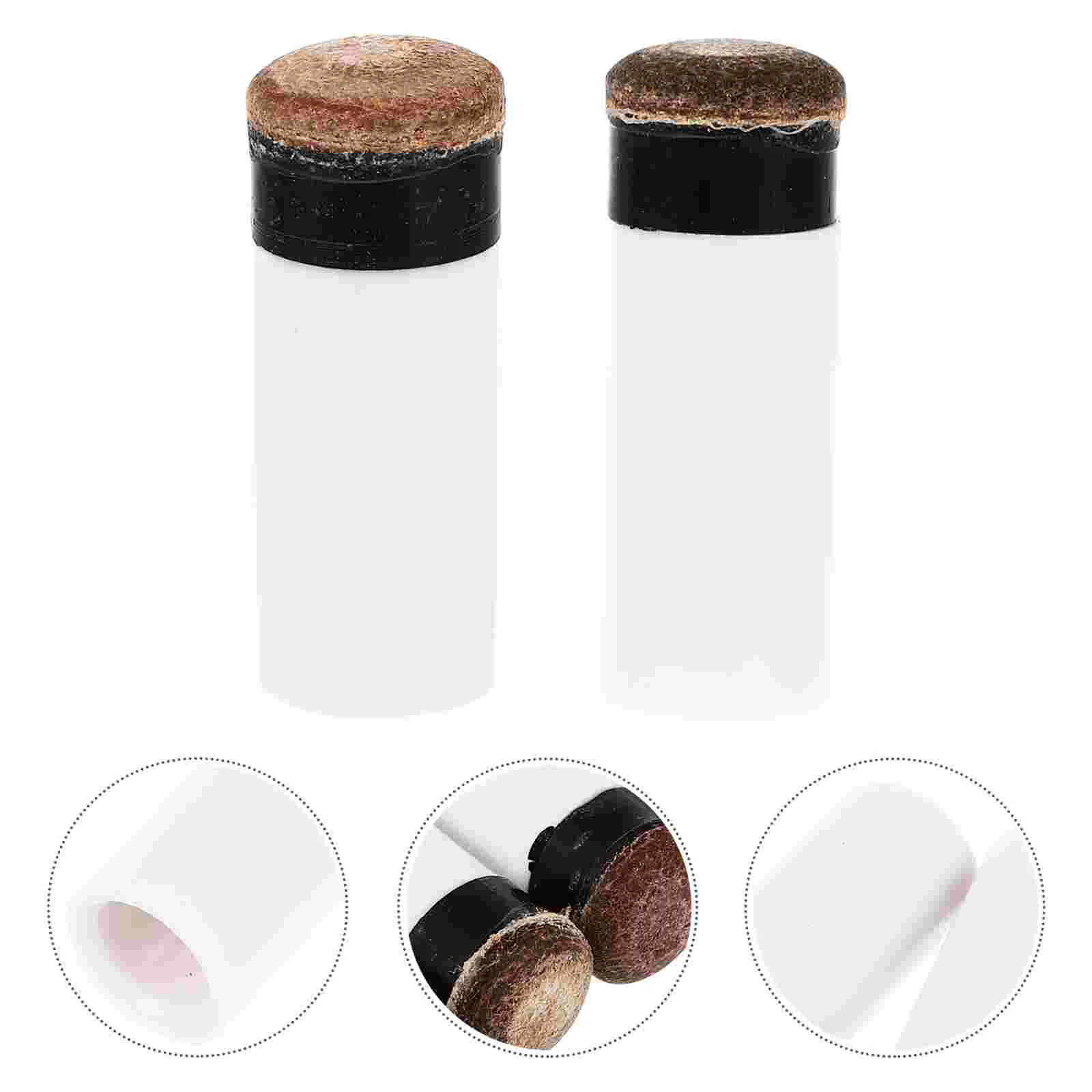 

Nine Club Angle Screw-on Tips for Pool Plastic Billiard Ferrules Supplies Cue