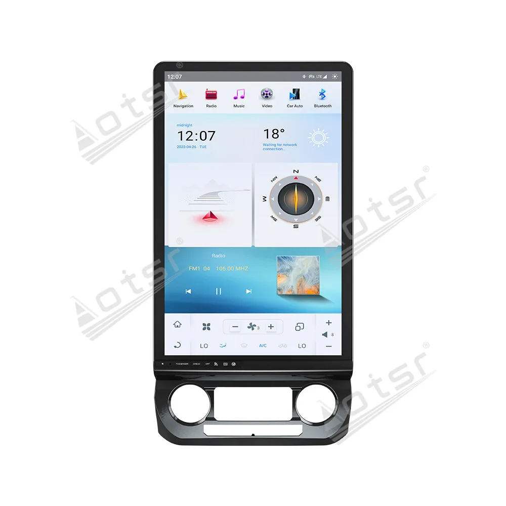 

Для Ford F150 2015-2021 16,8-дюймовый HD сенсорный экран автомобильный GPS Navi с CarPlay, Android Auto мультимедийная система
