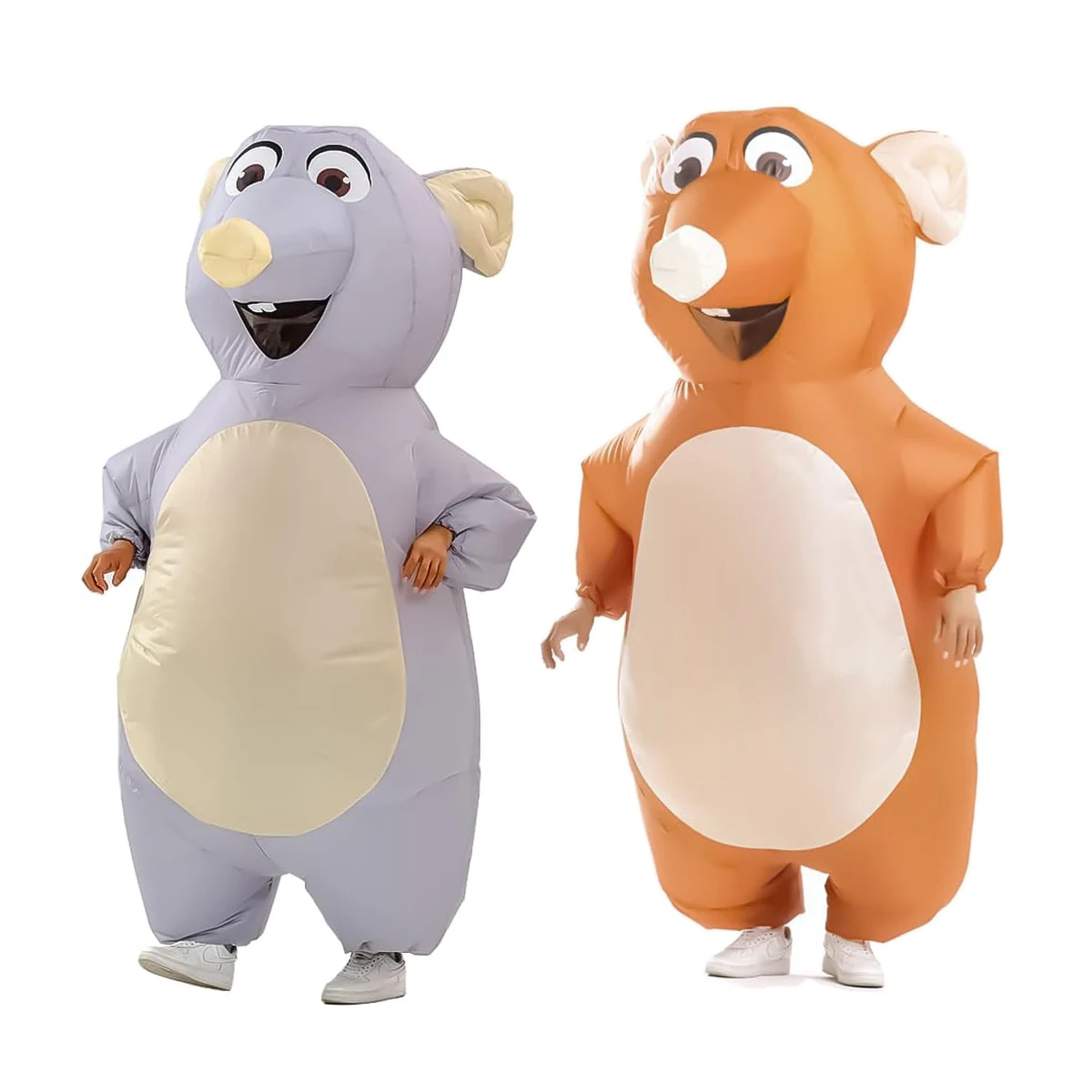 Inflatable Mouse Costume for  Blow Up Mouse Rat Cosplay Costume Funny Halloween Party Carnival Cosplay Costume Suit