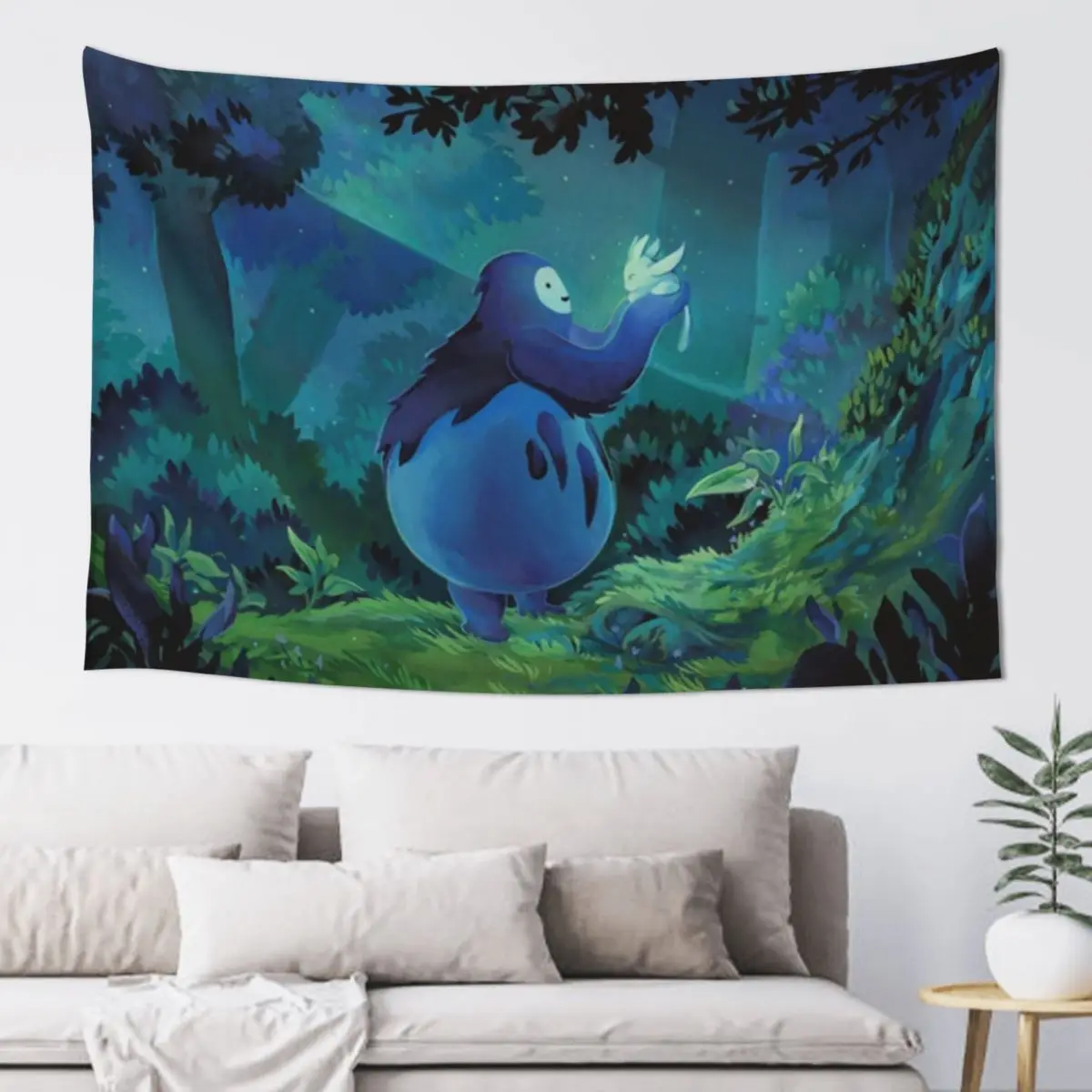 

Game ori and the foresth posters Tapestry Wall Decor Wallpaper Bedroom Tapestry