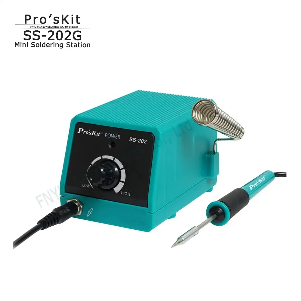 SS-202G Pro'skit Professional Mini Soldering Station คงที่อุณหภูมิไฟฟ้าการบำรุงรักษาเครื่องมือเชื่อมเหล็กแบบพกพา