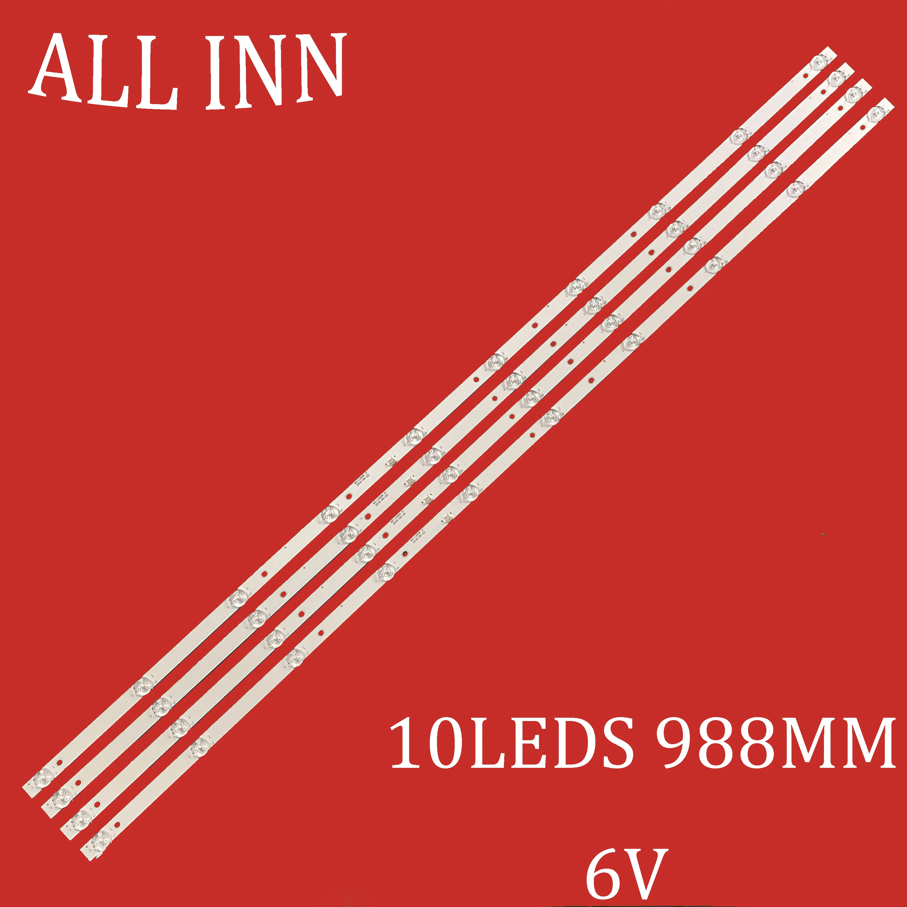 

NEW 4pcs LED backlight strip for TV Master G Mgv50 988mm 6V