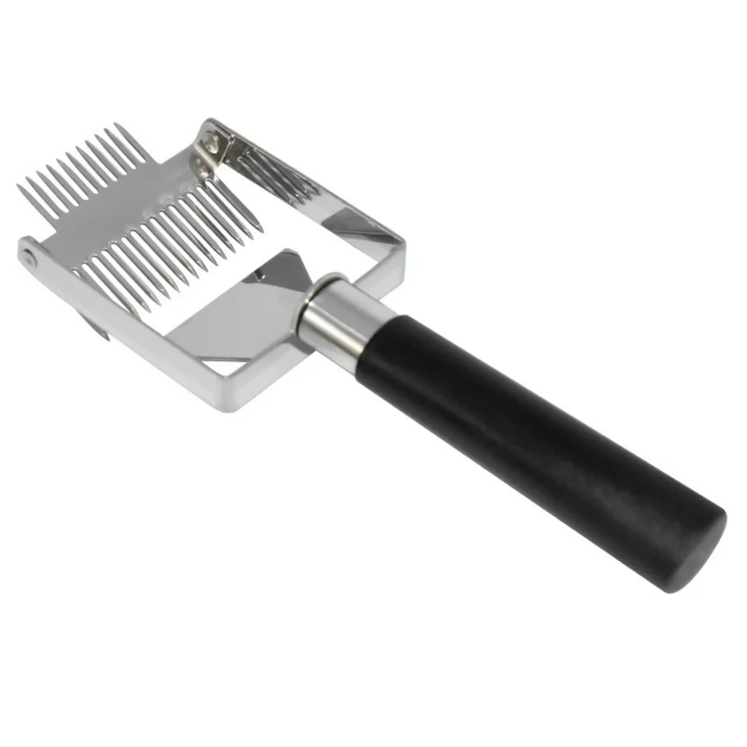 Metal Handle Uncapping Fork Honey Cutter Beekeeping Tools Honeycomb Scraper Uncapping Scraper Bee Hive Shovel Equipment WF