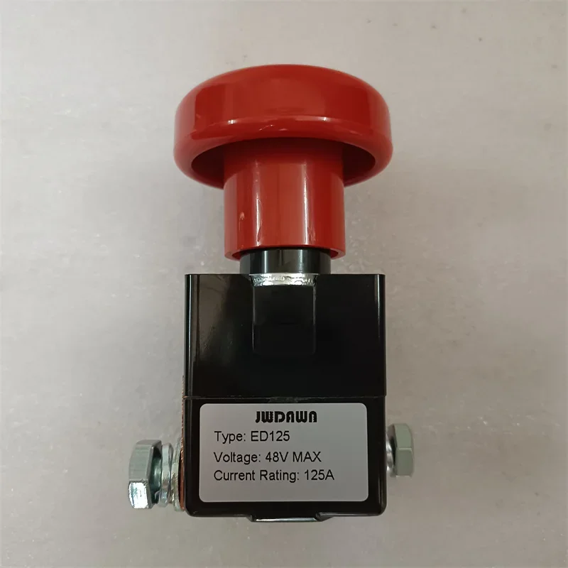 Replace Albright ED125 ED125-34 ED-125 125A Emergency Button Emergency Stop Switch Disconnector On Off Switch