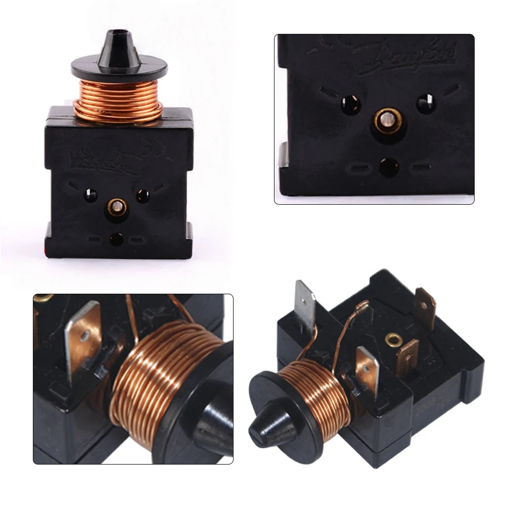 1PC CTC Refrigerator Compressor Start Relay For 110V/220VRelay 4PIN 1/2HP 375W Electrical Equipment & Supplies