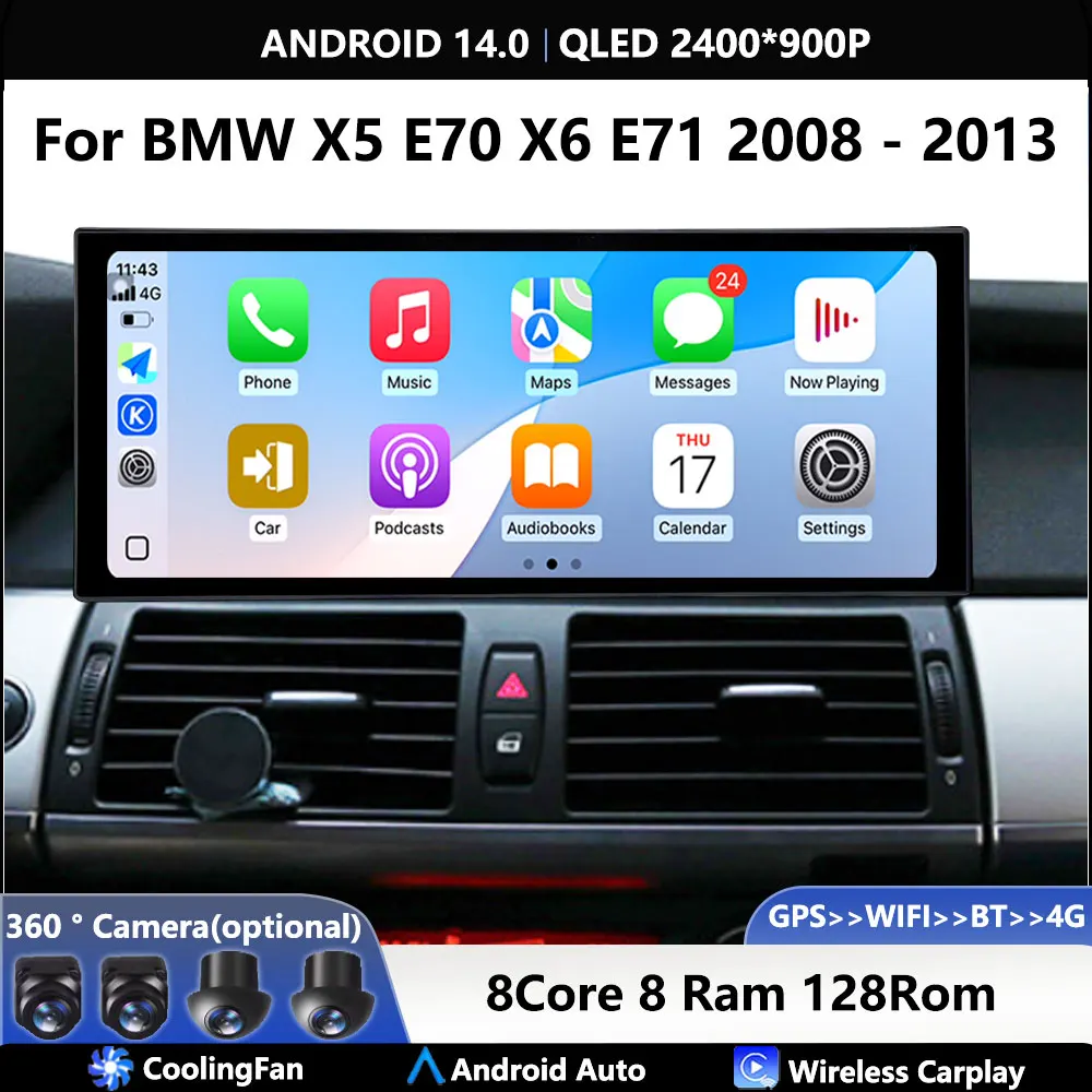For Bmw X5 E70 X6 E…