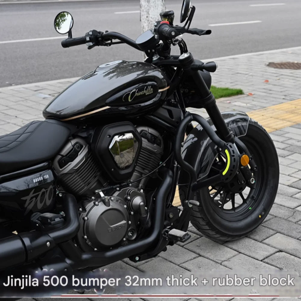 Suitable for Benda Chinchilla 450/500 bumper side bag motorcycle