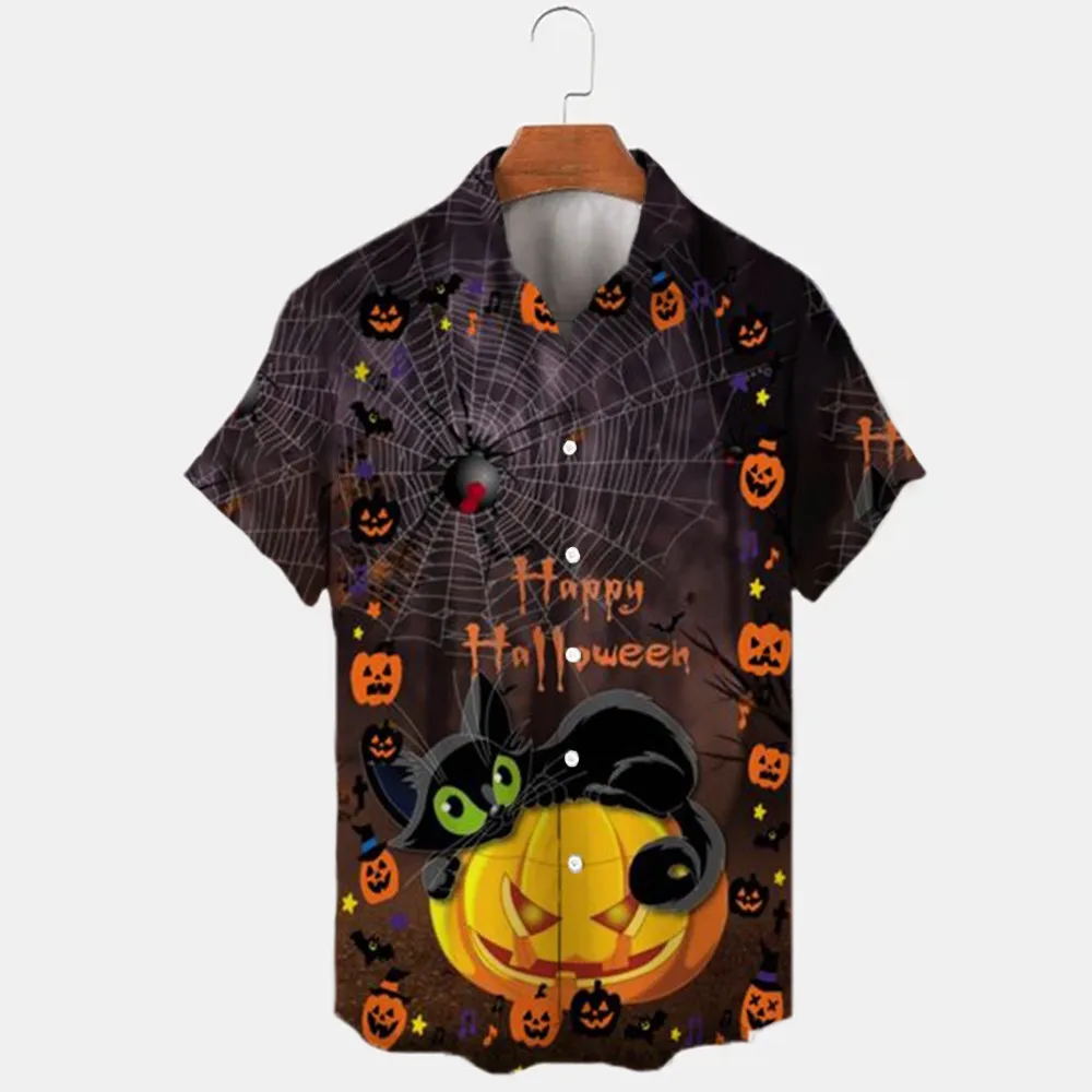 3D Printing Summer New Short Sleeve Street Shirts Women\'s Party Wear Boys Girls Street Tops Disney Halloween Mickey Minnie