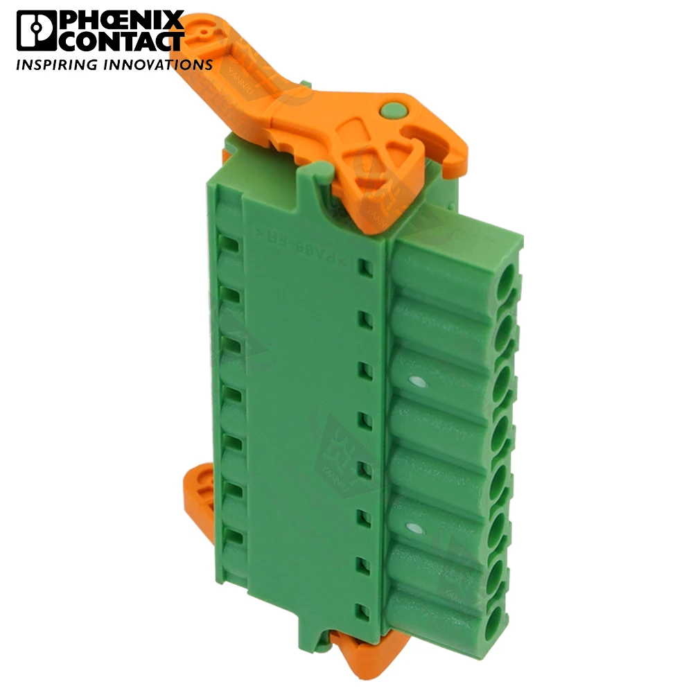 5.08mm Original Genuine Phoenix Contact Connector PCB Pluggable  PLUG-IN Terminal Block 8 Pin FKC 2.5 ST LR 1792575 12A 320V