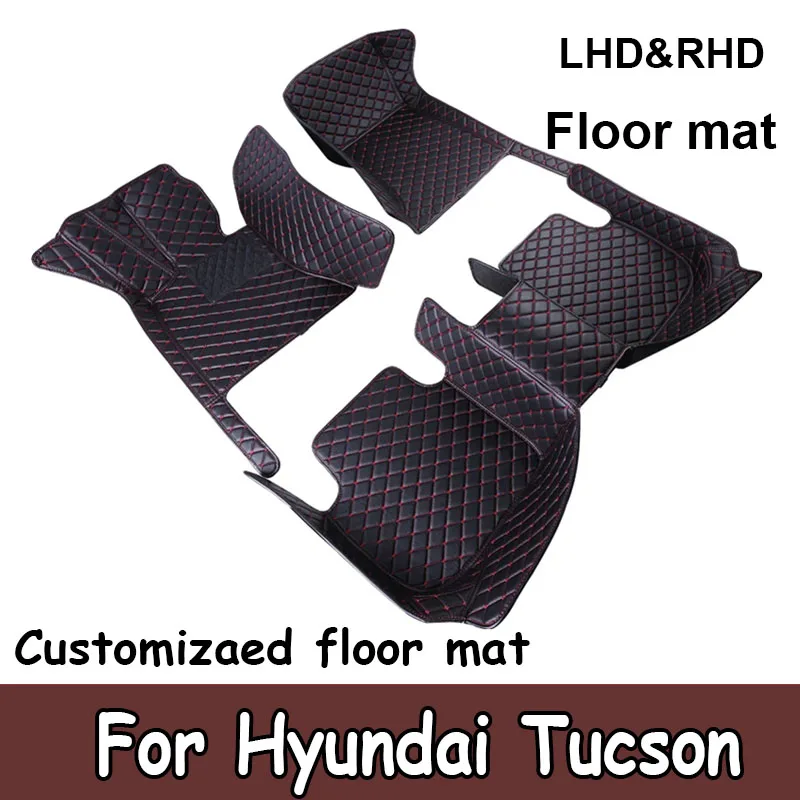 Car Trunk Mat For Hyundai Tucson 2016 2017 2018 2019 2020 Boot Mat Rear Trunk Liner Cargo Floor Carpet Car Accessories