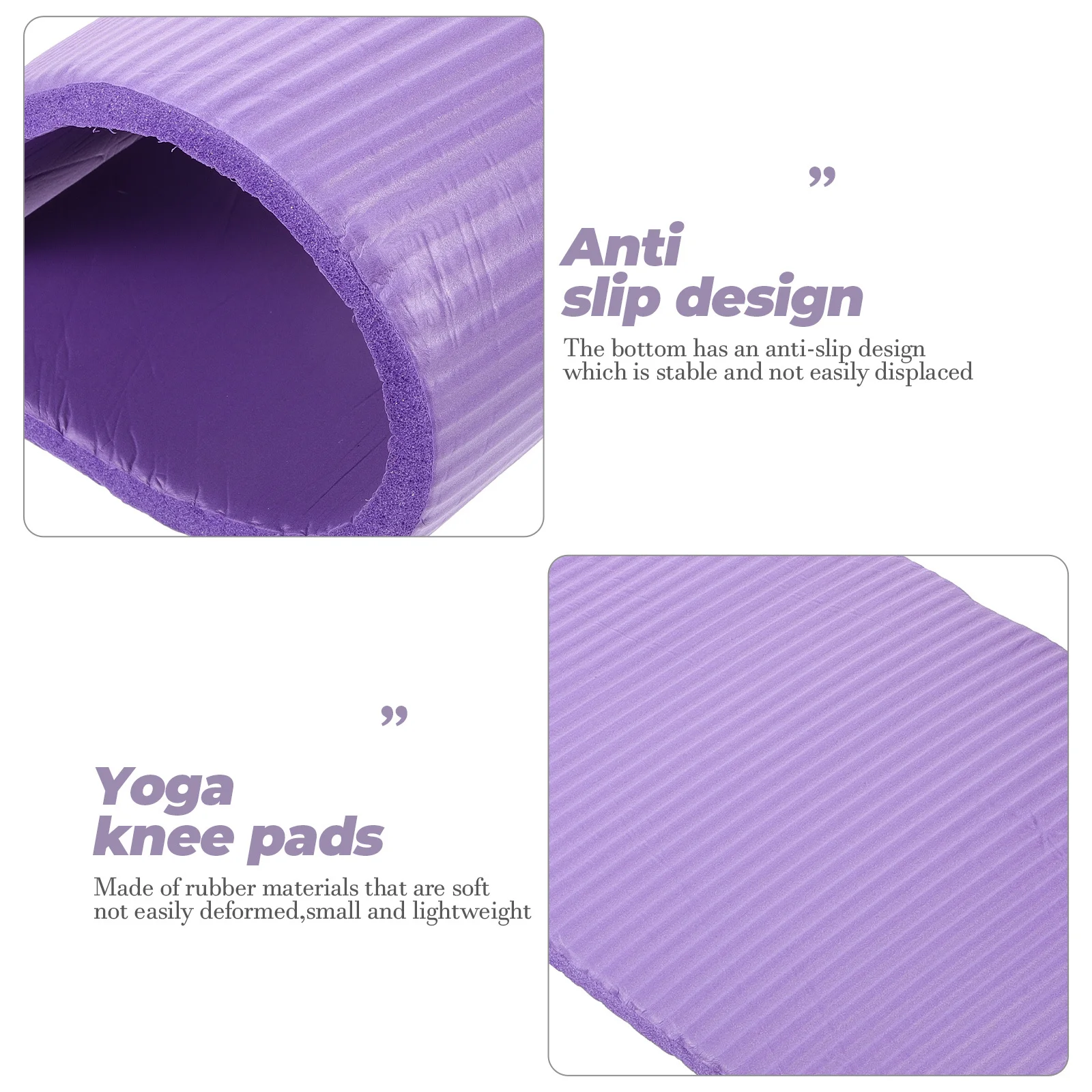 

1pcs Yoga Kneeling Mat Thick Non-Slip Knee Elbow Support Pad For Yoga Exercise Rubber Mat For Workout Fitness Shaping