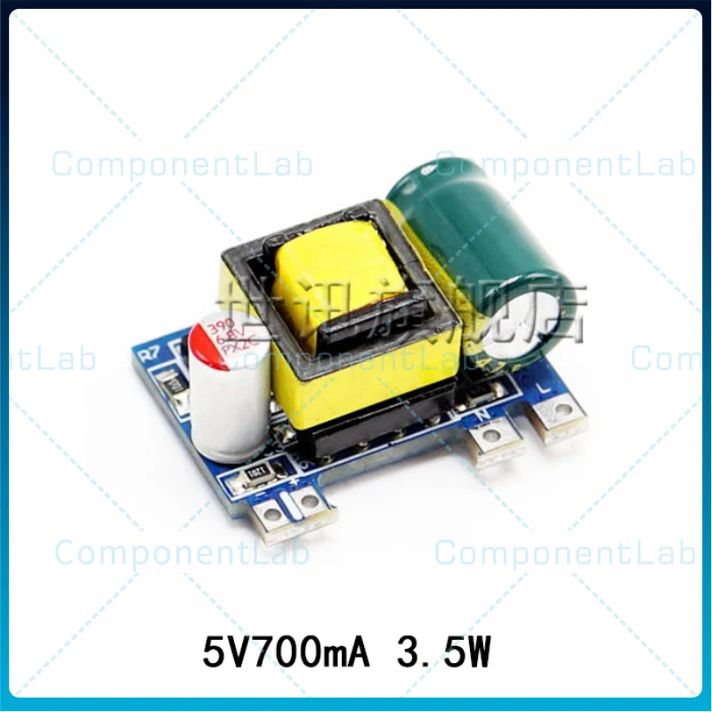 10-50pcs pcs AC-DC Isolated Switching Power Module 220V Input Dual Output 12V 300mA 5V 700mA 3.5W High Precision