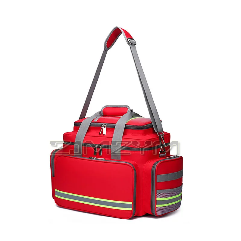 First Aid Medical Bag Outdoor Emergency Multi-pocket Bags Rescue Large Capacity Backpack Waterproof Reflective Oxford Travel Bag