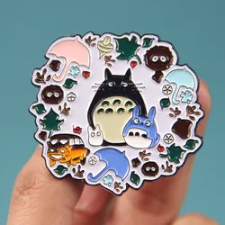 Creative Pop Enamel Pin Lapel Badges Brooch Funny Fashion Jewelry