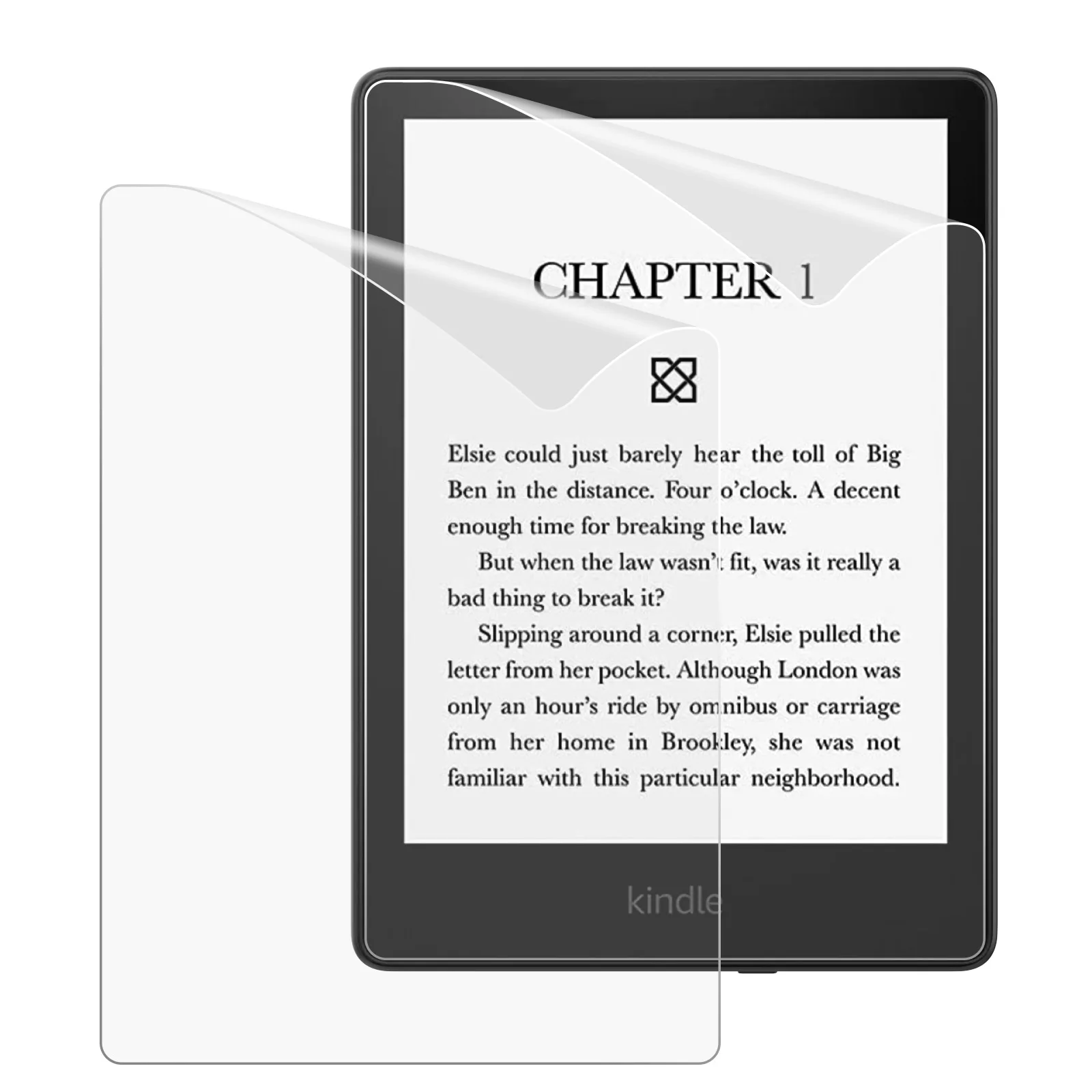 2PCS For Kindle Paperwhite 11th Generation 2021 PET Screen Protector Guard Protective Clear Film For 6.8 inch Kindle Paperwhite