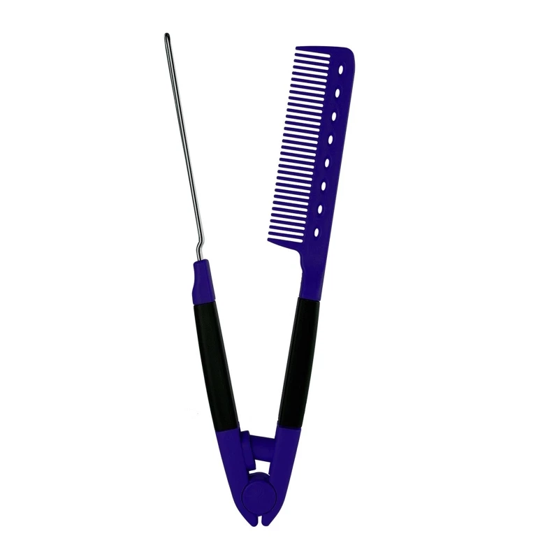 Straightening Comb Hair Straightener Combs with A Firm Grip for Knotty Unkempt Hair Styling Comb