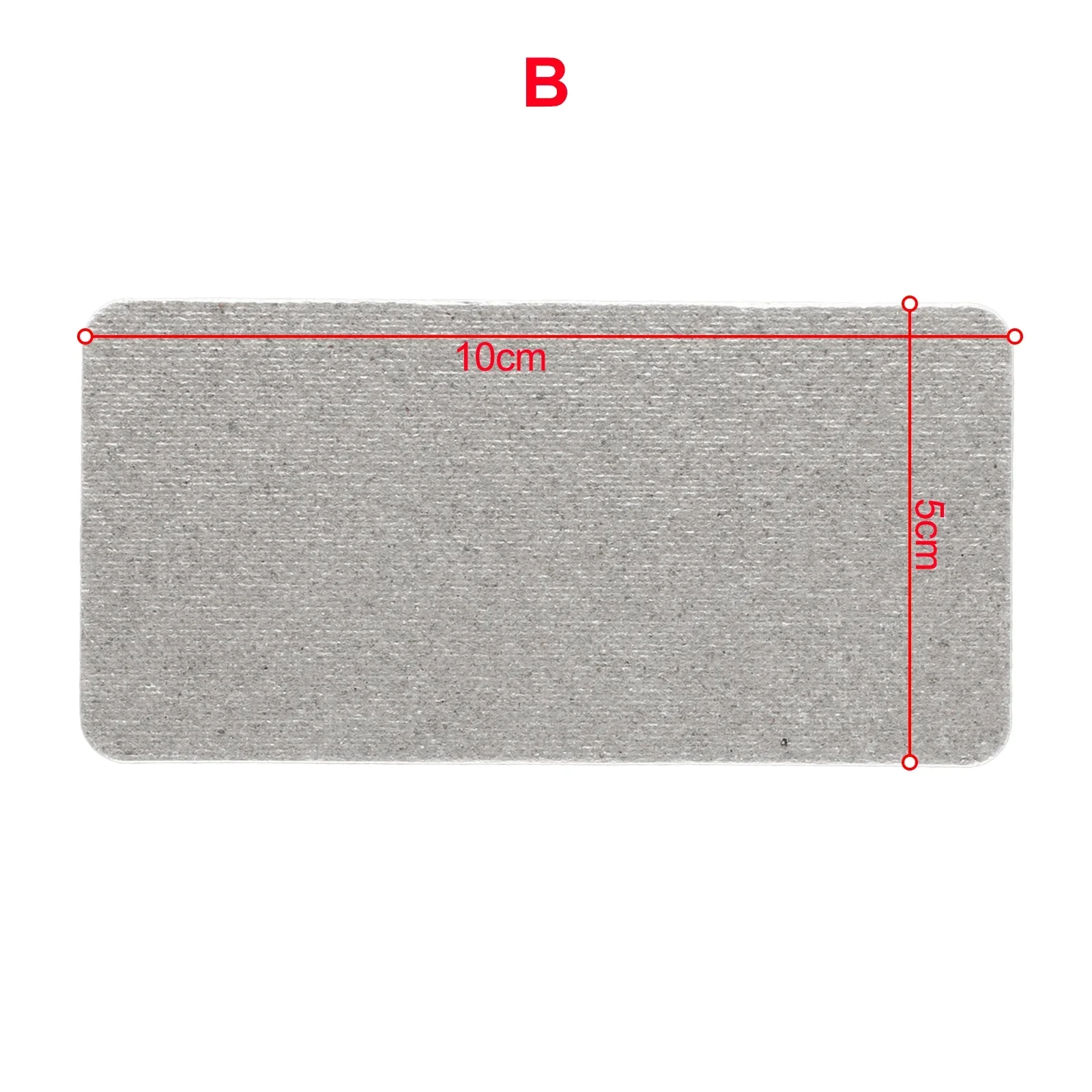 10*5cm  Microwave Oven Mica Plate Sheet For Galanz Microwave Oven Mica Sheet Wave Guide Waveguide Cover Sheet Plates