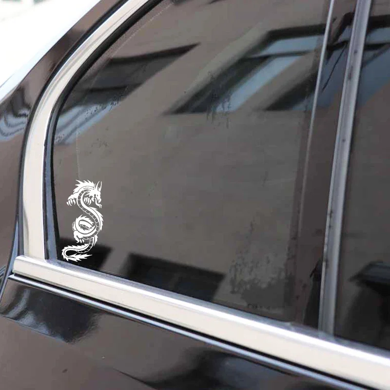 OFK  Car Sticker Mythical Animals Dragon Decor Creative Car Trunk Waterproof Sun Protection PVC Decal,8CM*18CM