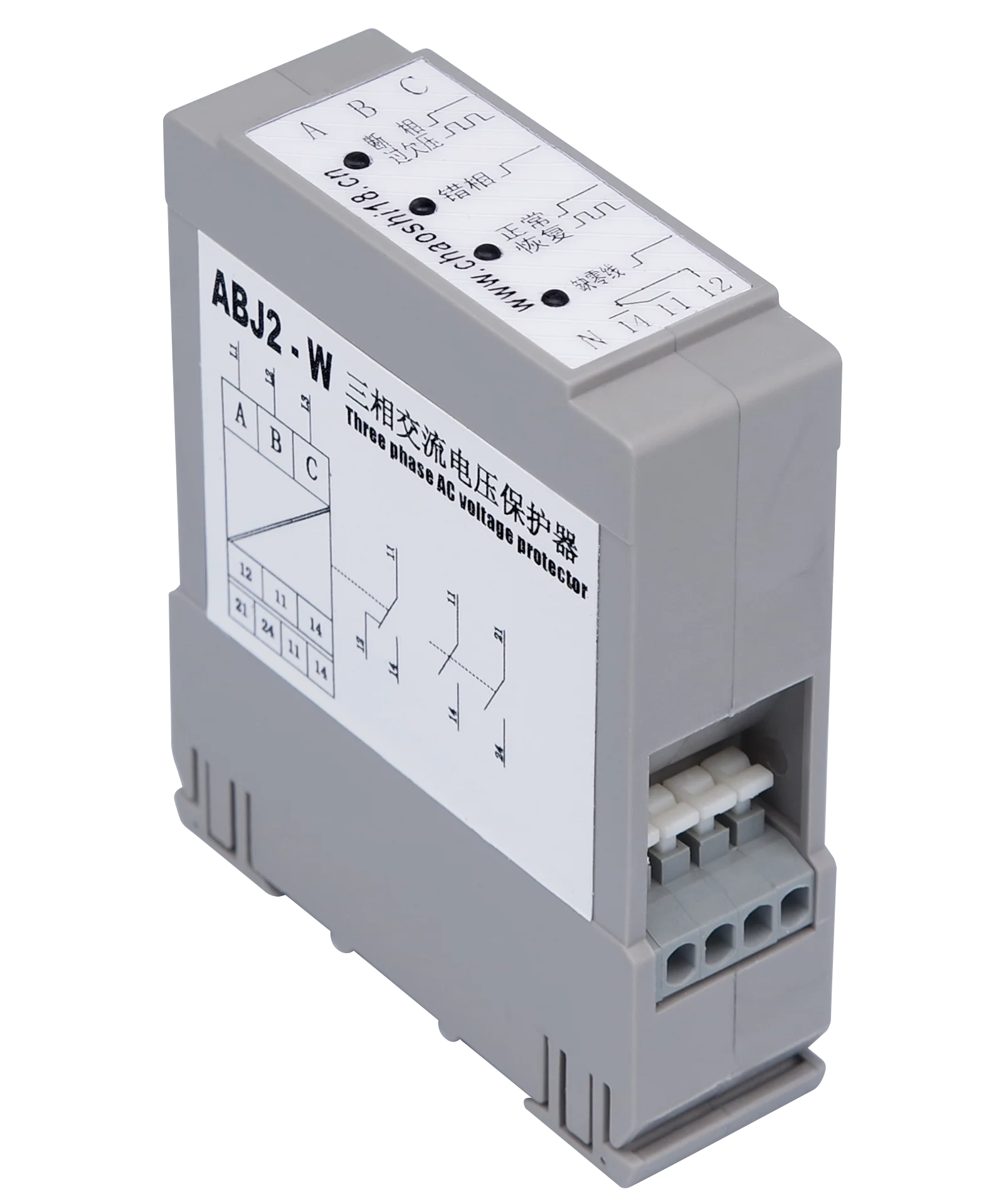 ABJ2-3□W/4□W three-phase three-wire AC transmitter phase sequence protection