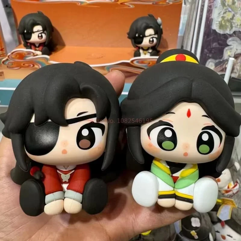 

Genuine Anime Tian Guan Ci Fu Ming Yue Lou Lan Series Blind Box Xie Lian Hua Cheng Figure Soft Plastic Ornament Trendy Gift Toy