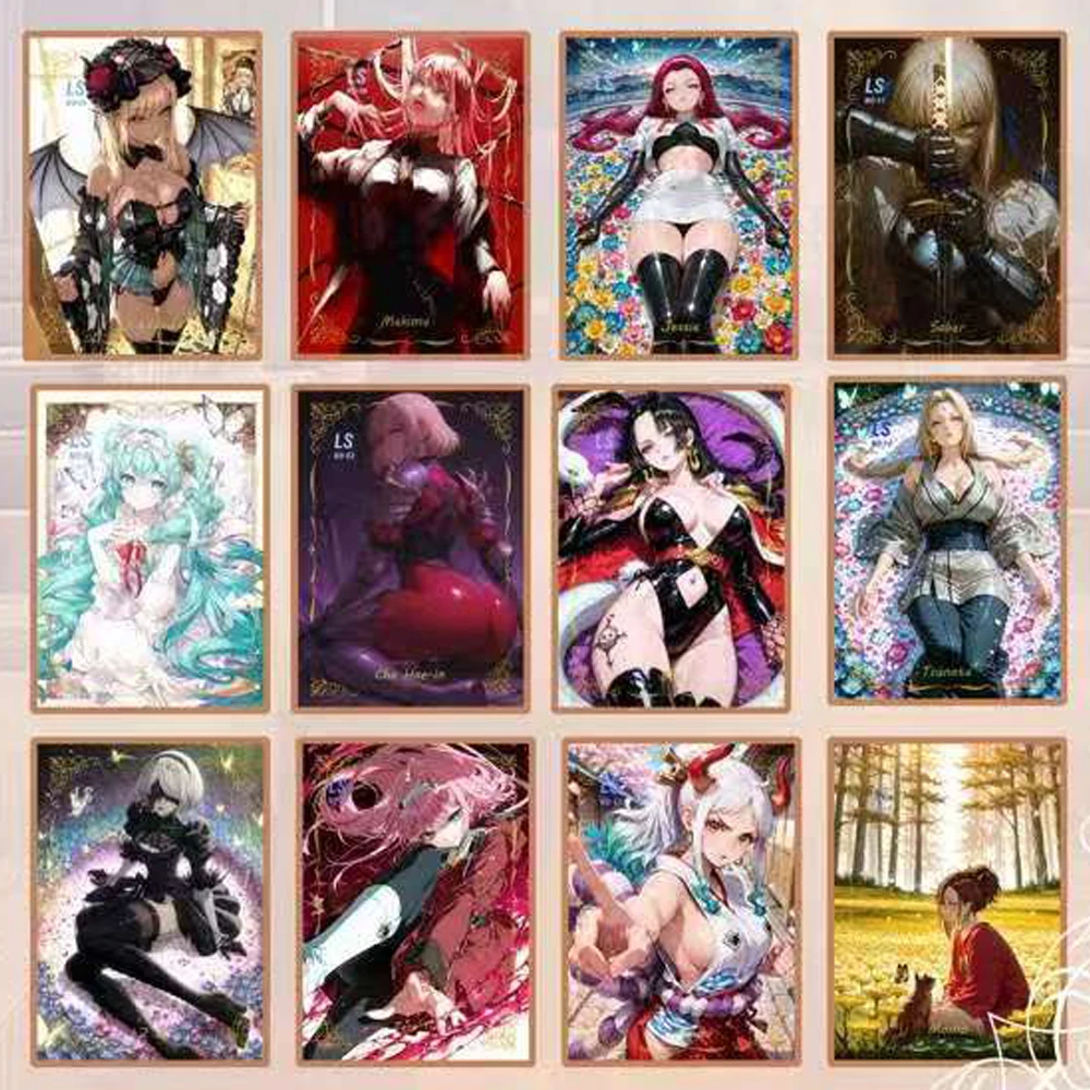 BaiLei Culture diamant cartes Waifu Collection jeu carte fille fête Doujin Booster boîte carte nue jouets cadeaux