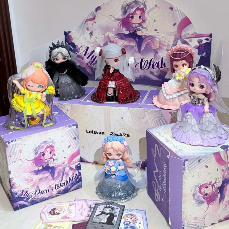 Letsvan ZIYULI My Own Wedding Series Blind Box Toys Doll  Dolls Desktop Home Decor