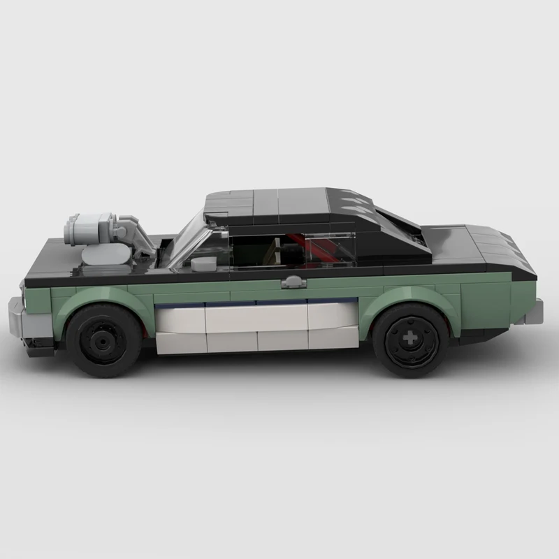 Speed Hypercar Model MOC Building Bricks Dart American Muscle Car Modular Technology Gifts Holiday Assemble Toys Suit Display