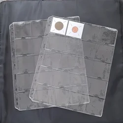 10 SZTUK 20-siatkowy spinacz do papieru kieszonkowego z PVC, strona wewnętrzna z luźnymi kartkami (spinacz do papieru/kopijka/strona wewnętrzna monet
