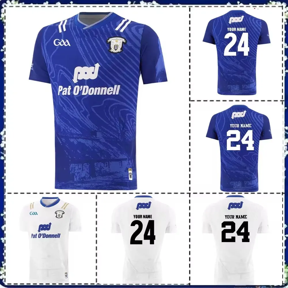 2024 Clare GAA Commemoration Jersey Rugby Jersey Size:S-3XL ( Print name and number )