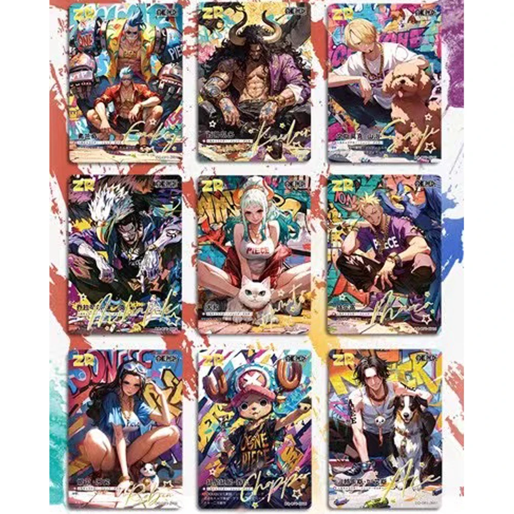 Commercio all'ingrosso 1 custodia ONE PIECE card Douqu series personaggi Anime wedding Collection Card scatola regalo per hobby per bambini