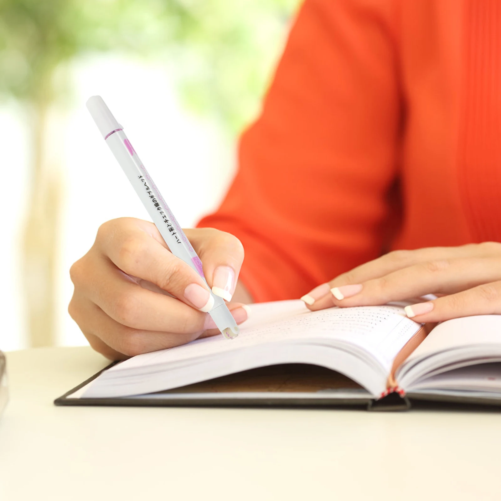 

8Pcs Colored Curve Pens Floral Markers for Scrapbooking DIY Alphabet Coloring Books Creative Use Markers Floral Pens