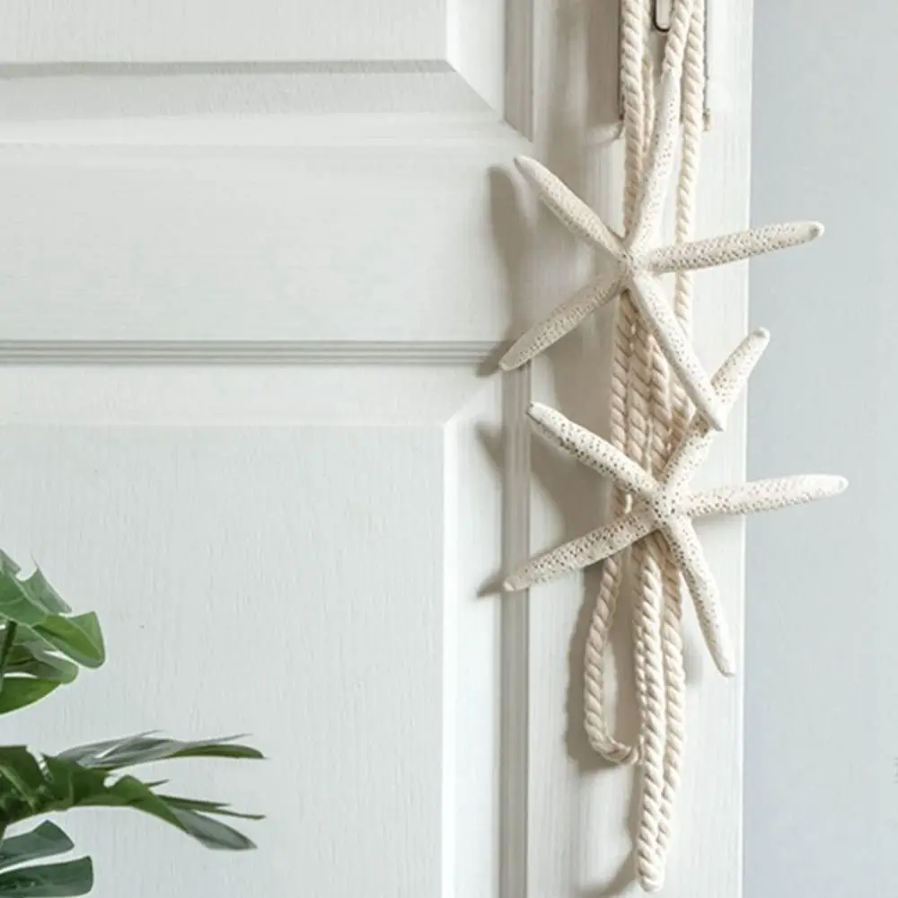 Natural Starfish Curtain Tie Rope Creative Starfish Nordic Curtain Buckle Stable Starfish Fixing Curtain Tie Living Room