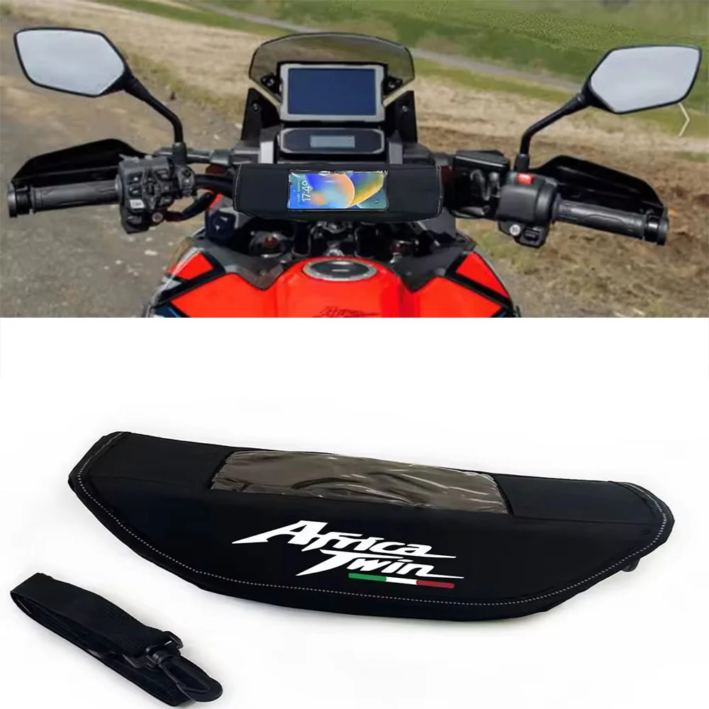 Handlebar Bag For Africa Twin CRF 1100 L CRF1100 CRF1000L ADV CRF1100L Adventure Sports Motorcycle Steering Wheel Navigation Bag