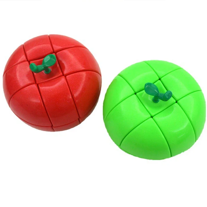 Cubo magico di frutta e mela Puzzle di velocità professionale Twisty Antistress Giocattoli educativi Cubi da imballaggio Cubo Magico Educ Cube Puzzle