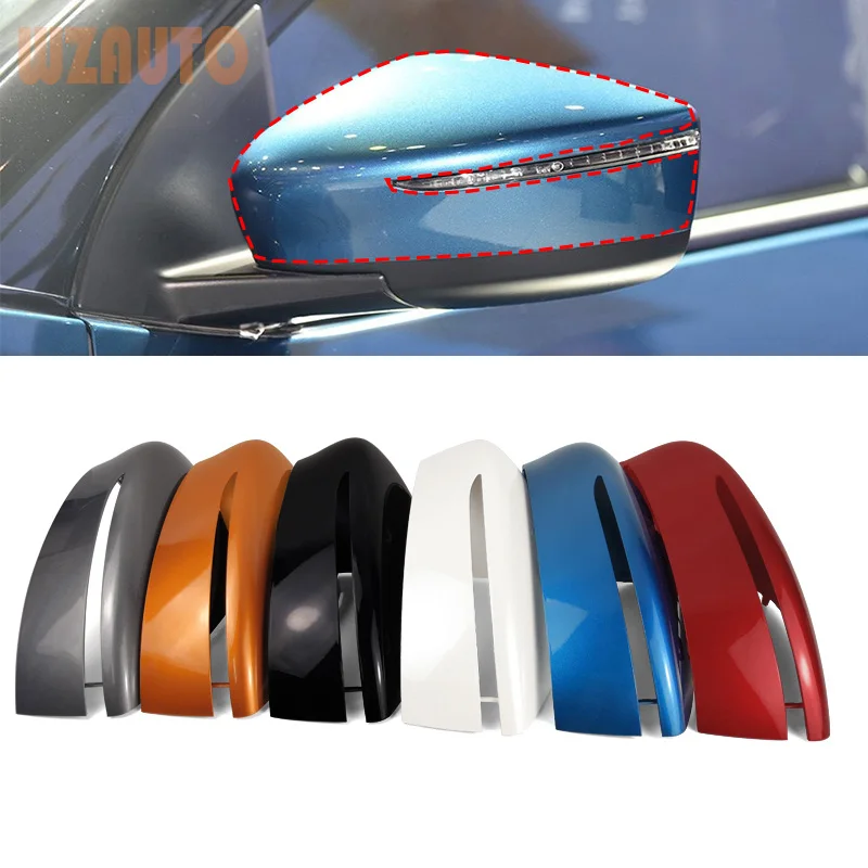 Auto Side Rearview Mirror Cover Exterior Mirrors Shell Housing For Nissan Kicks/Lannia 2015 2016 2017 2018 2019 2020 2021