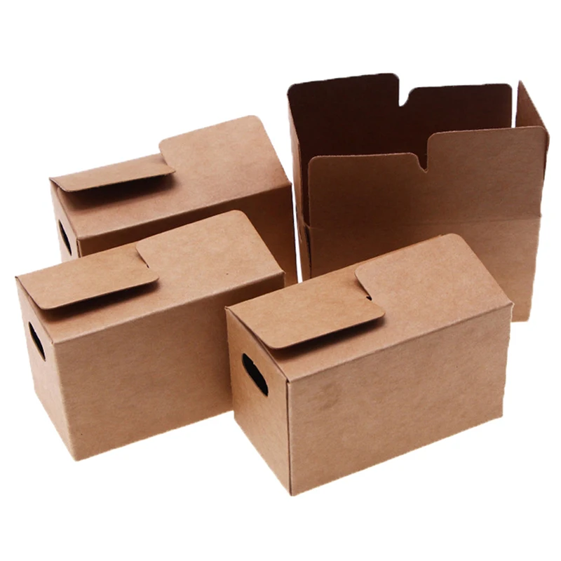 Caja de papel plegable en miniatura para decoración de casa de muñecas, accesorios de muebles para niños, 2 piezas